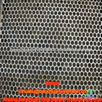 High quality black galvanized perforated metal in store